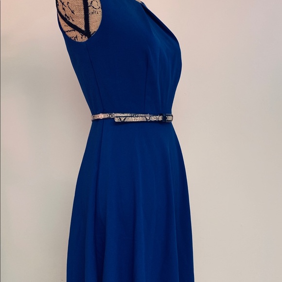 Blue Sheath Dress - Picture 4 of 7